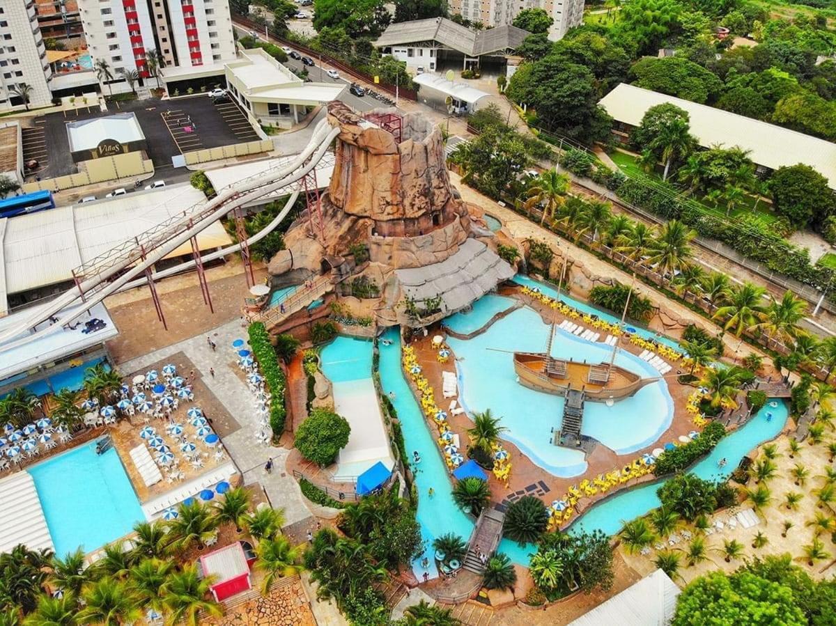 Piazza Diroma C/ Acqua Park - Viaggio Locacoes Por Temporada Daire Caldas Novas Dış mekan fotoğraf